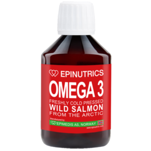 Omega 3 arktisk villaks uten miljøgifter og antibiotika.
